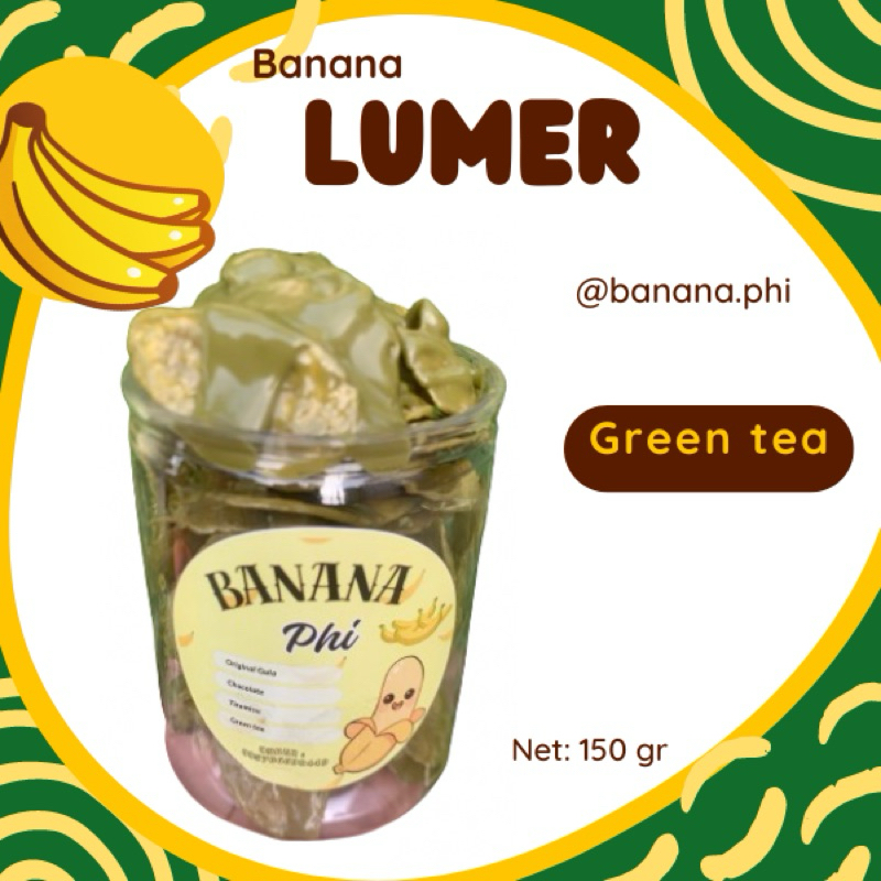 

KERIPIK PISANG LUMER (Green Tea) / KRIPIK PISANG LUMER / BANANA LUMER