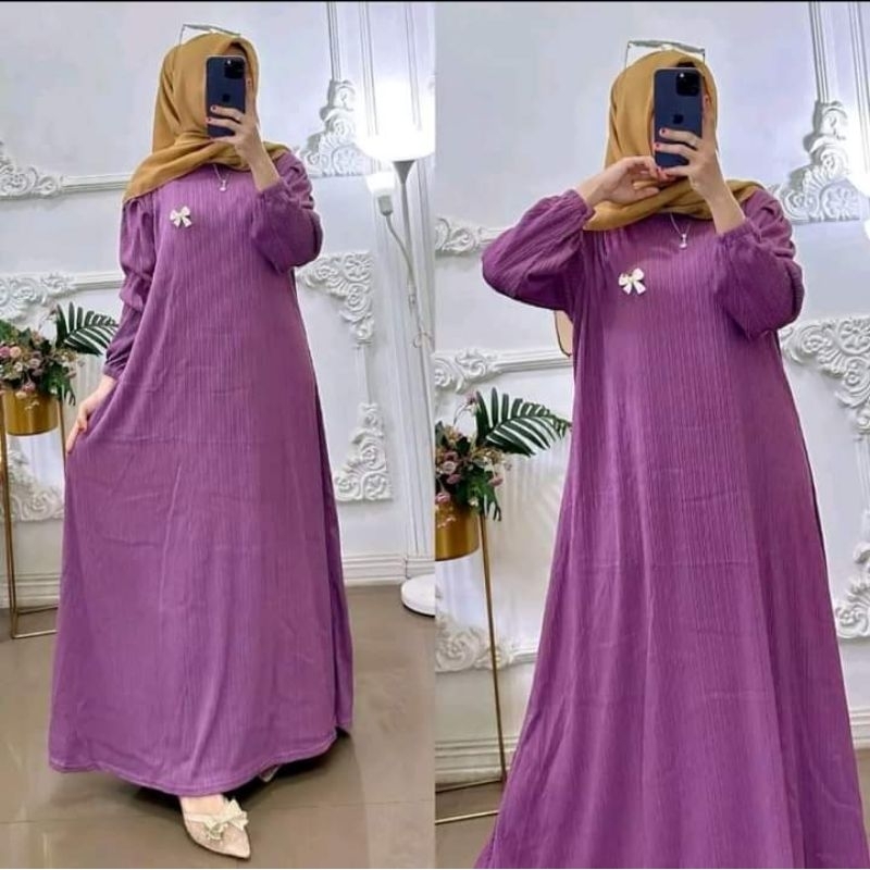 NA GAMIS SORAYA KNIT CONDRU GAMIS SORAYA REMPEL TANGAN GAMIS SORAYA BUSUI