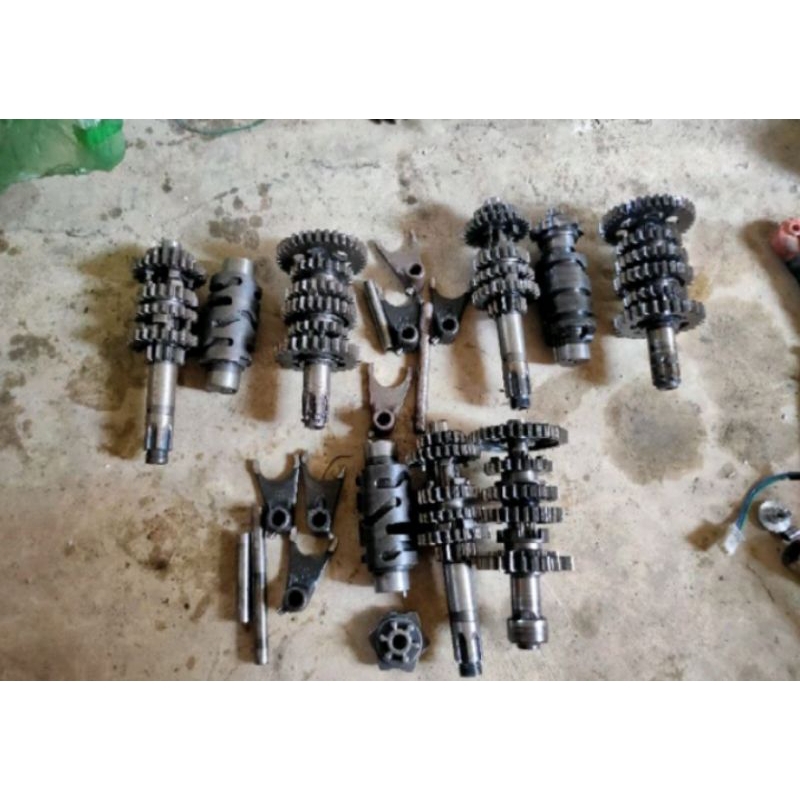 gigik rasio(gear box) racing metik ninja/r/rr/ss.