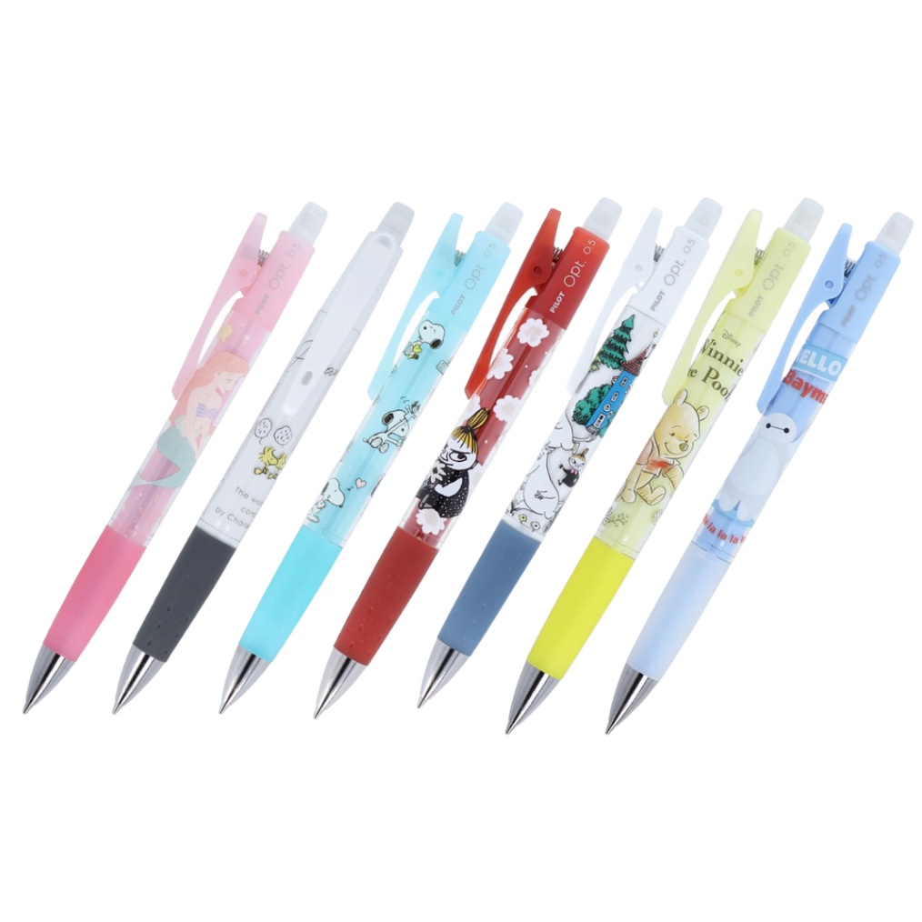 

Pilot Opt Shaker Peanuts Snoopy Disney Princess Ariel Moomin Little My Mechanical Pencil 5mm Pensil Mekanik Limited Edition KODE J7I5