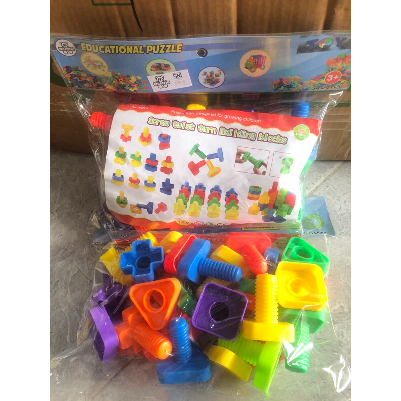 Lego Baut Mainan Edukasi / Mainan anak tk