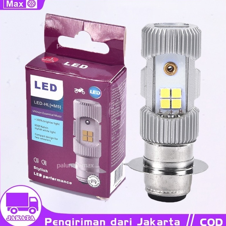 Special Pr LAMPU DEPAN MOTOR LED PHILIPSLAMPU LED 2SISI H6 ARUS DC P15D M5 BST BOHLAM LAMPU DEPAN MO