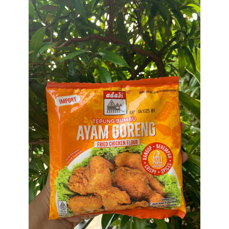 

Tepung Bumbu Ayam Goreng Adabi/ Fried Chicken Flour/ Tepung Serbaguna 150gr