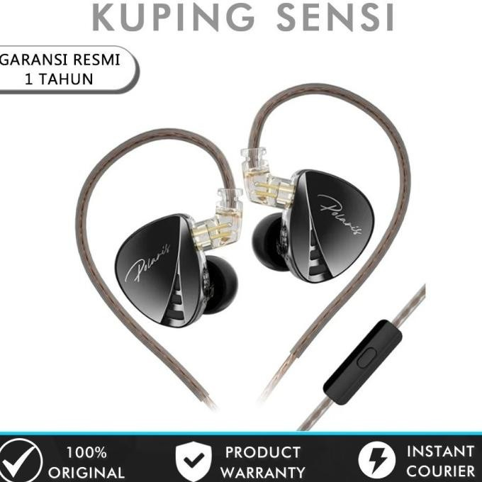 CCA Polaris In Ear Monitor Dual Cavity Dynamic Driver Wired Earphone