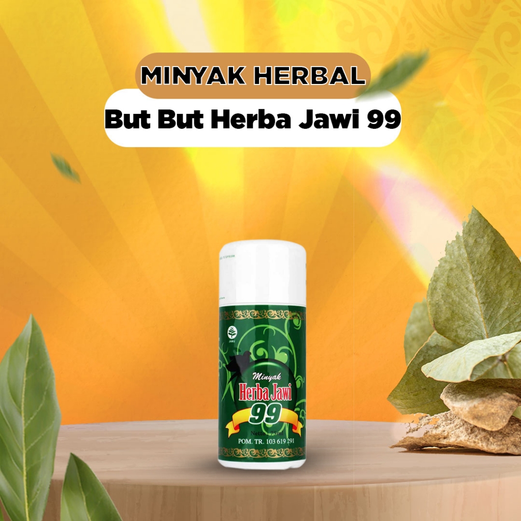 HERBA JAWI 99 - Minyak Herbal But But Herba Jawi 99 75ml