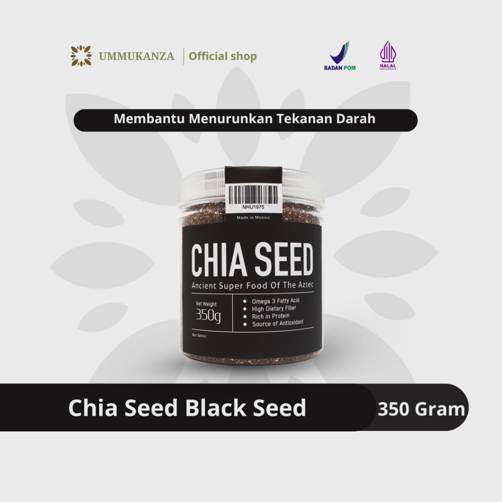 

Biji Chia Organik - Chia Seed 350gr - Chia Seed Mexico