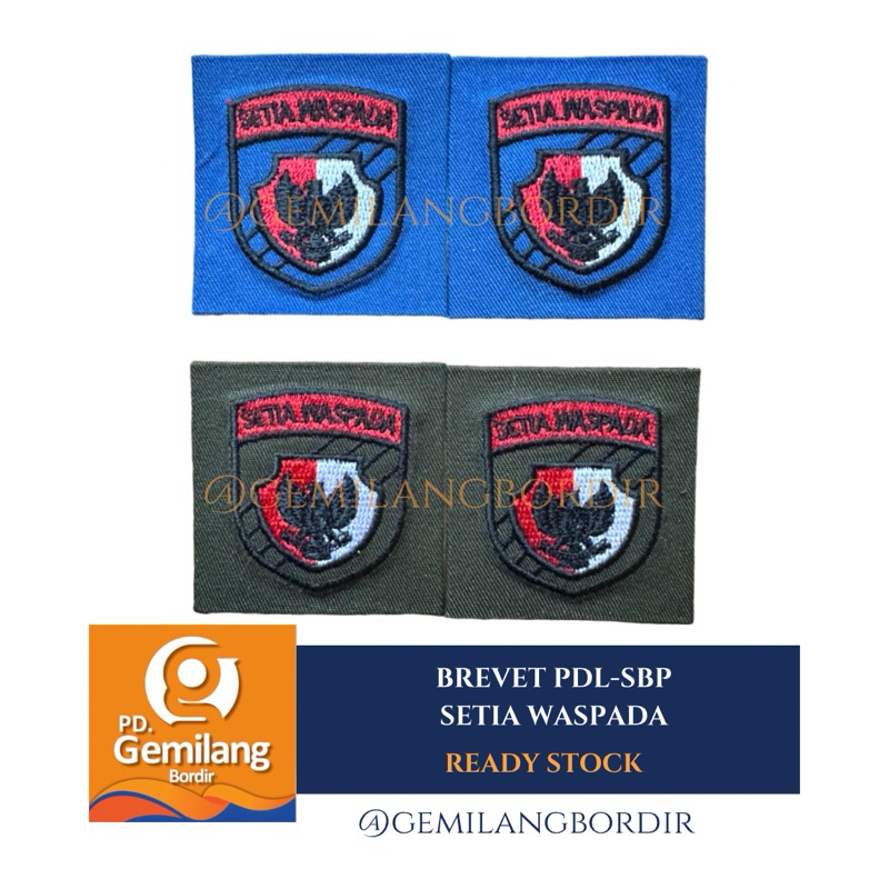 Brevet Wing SETIA WASPADA TNI AU | PDL-SBP | Brevet satuan
