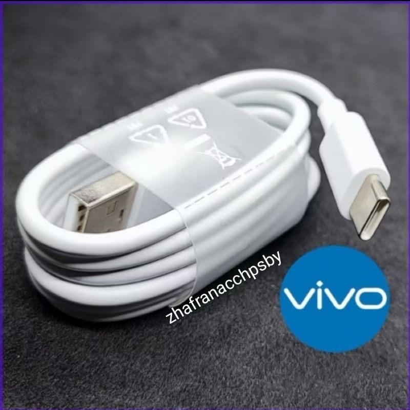 kabel data support fast charger untuk Smartphone  Vivo Y30, Y30i, Y50, Y51A, V17 Pro, V19, S1 Pro, Z