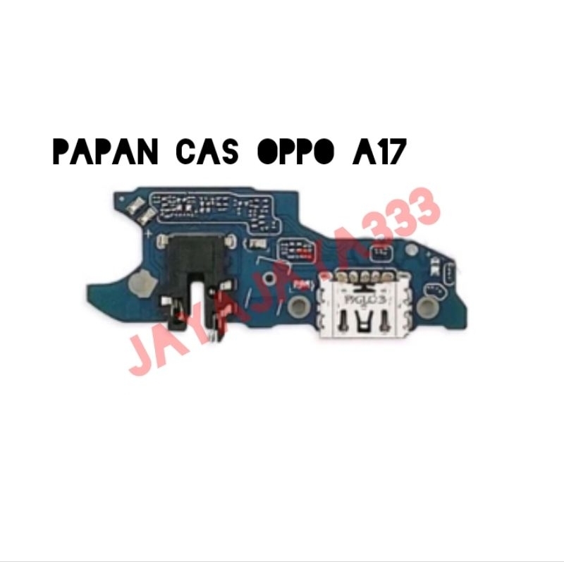 Papan cas oppo A17 ORI charger konektor Oppo a17 original full IC