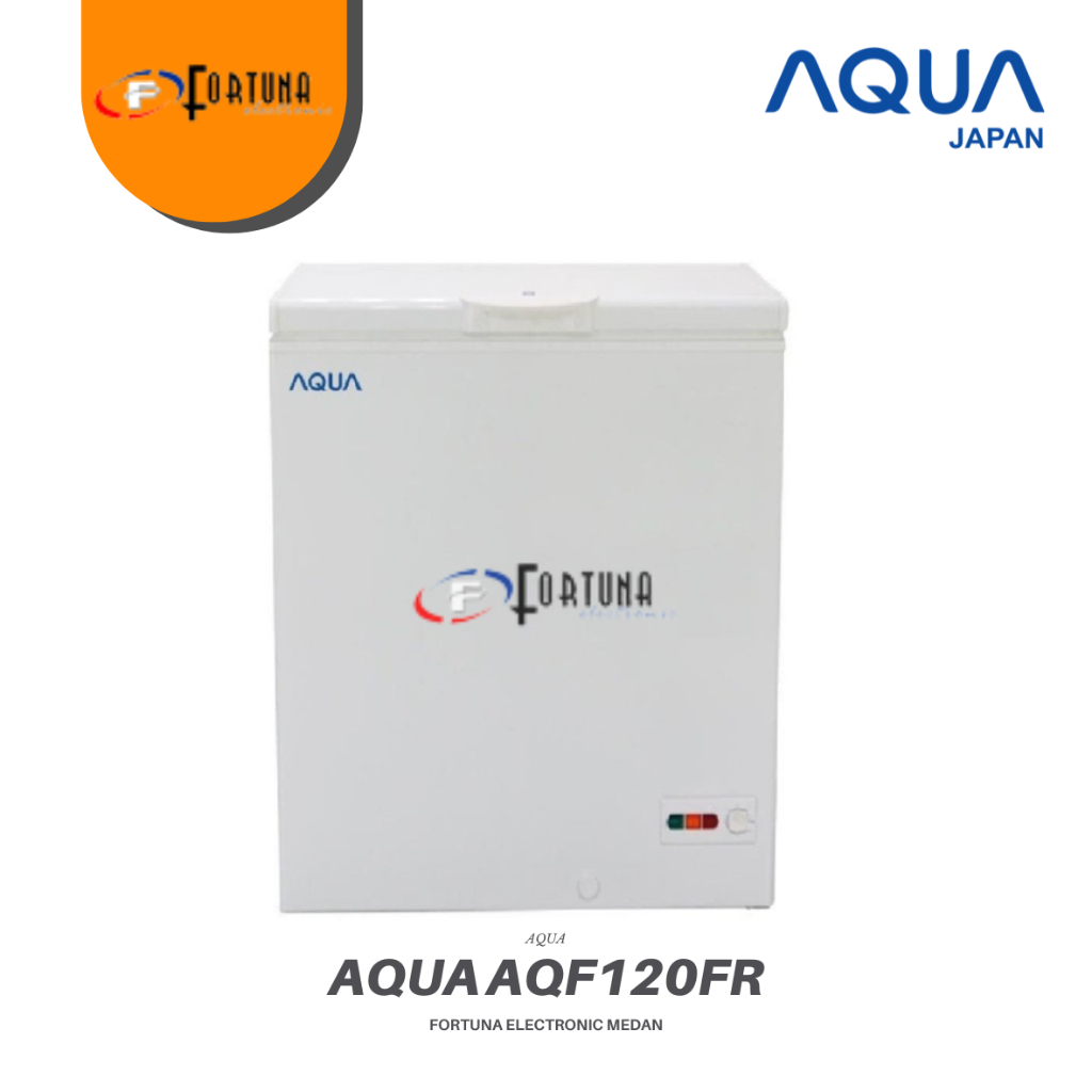 CHEST FREEZER BOX AQUA AQF120FR 100 LITER MEDAN KHUSUS