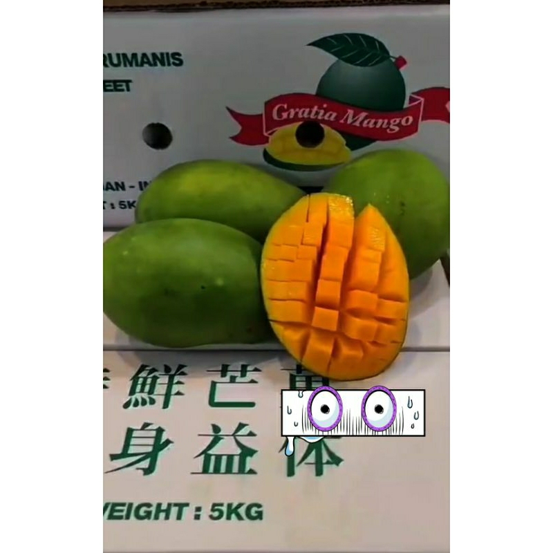 

mangga gratia harum manis 5kg dus