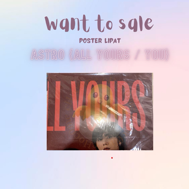 poster lipat astro all yours