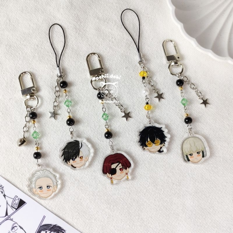 WIND BREAKER PHONE STRAP | Phone strap Keychain anime