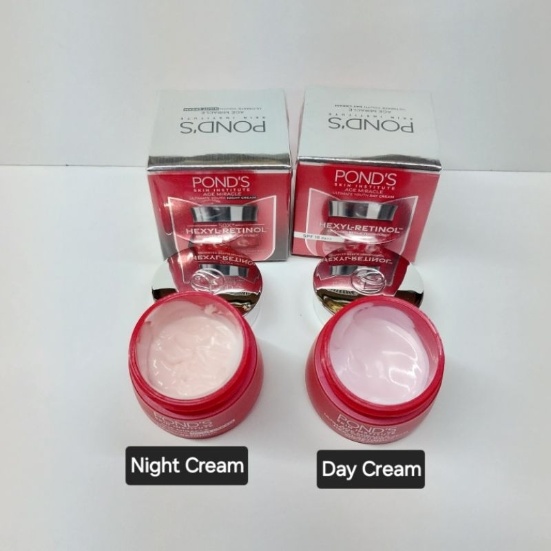 Ponds Age Miracle Moisturizer Siang&Malam BPOM