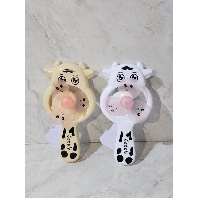 mainan kipas tangan manual karakter / kipas mini tangan