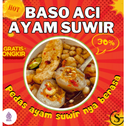 

1 PCS BASO ACI AYAM SUWIR PEDAS FOOD KALDU PEDAS