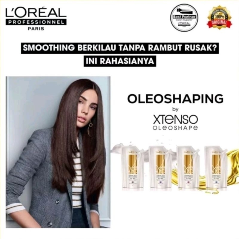 Loreal X Tenso 400ml - Pelurus Rambut