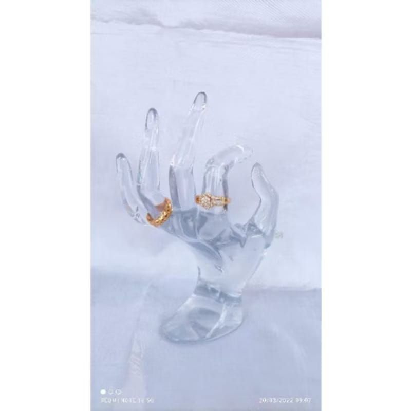 Manekin Tangan Ok untuk Pajangan Cincin, gelang dll Patung Tangan Ok Display Cincin Display Gelang A