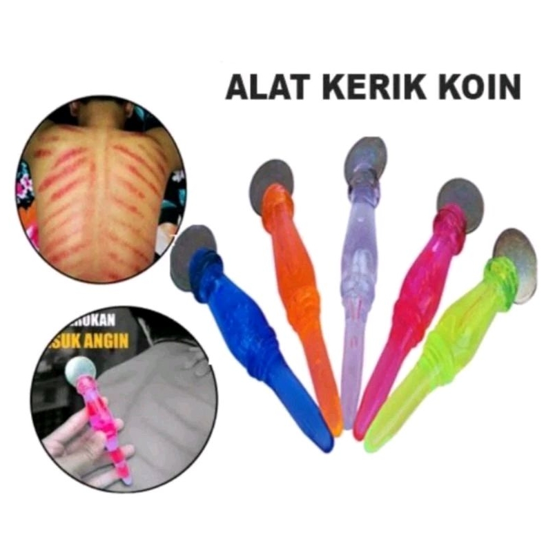 Alat kerokan koin/kerokan koin acrilic/alat kerik badan