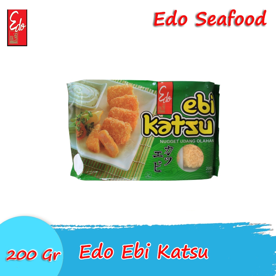 

Edo Seafood Ebi Katsu 200 Gr / Edo Nugget Udang / Udang Katsu