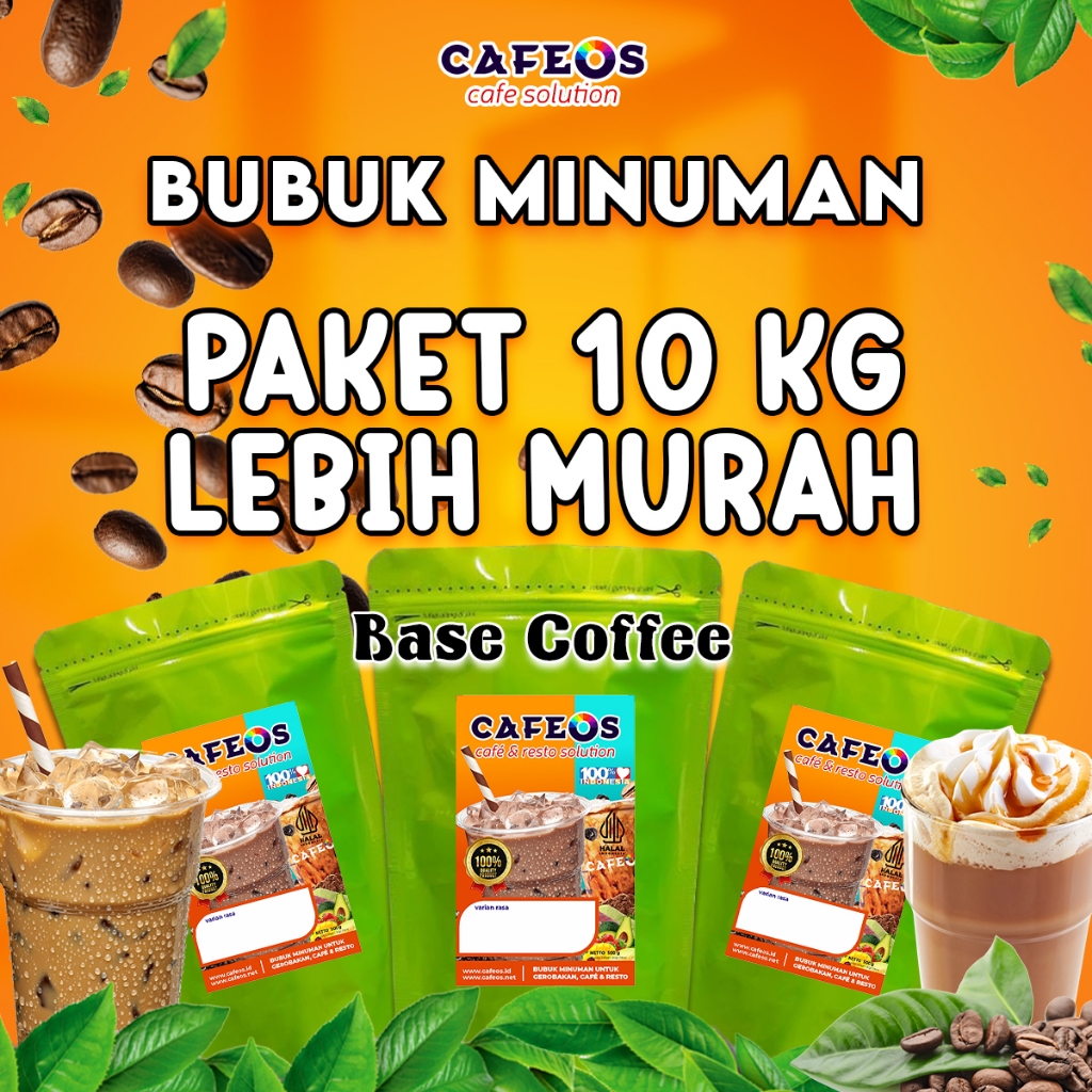 

[Cafeos.id] BUBUK MINUMAN PREMIUM CAFEOS PAKET MURAH 10 KG BUBUK MINUMAN GROSIR BISA REQUEST RASA