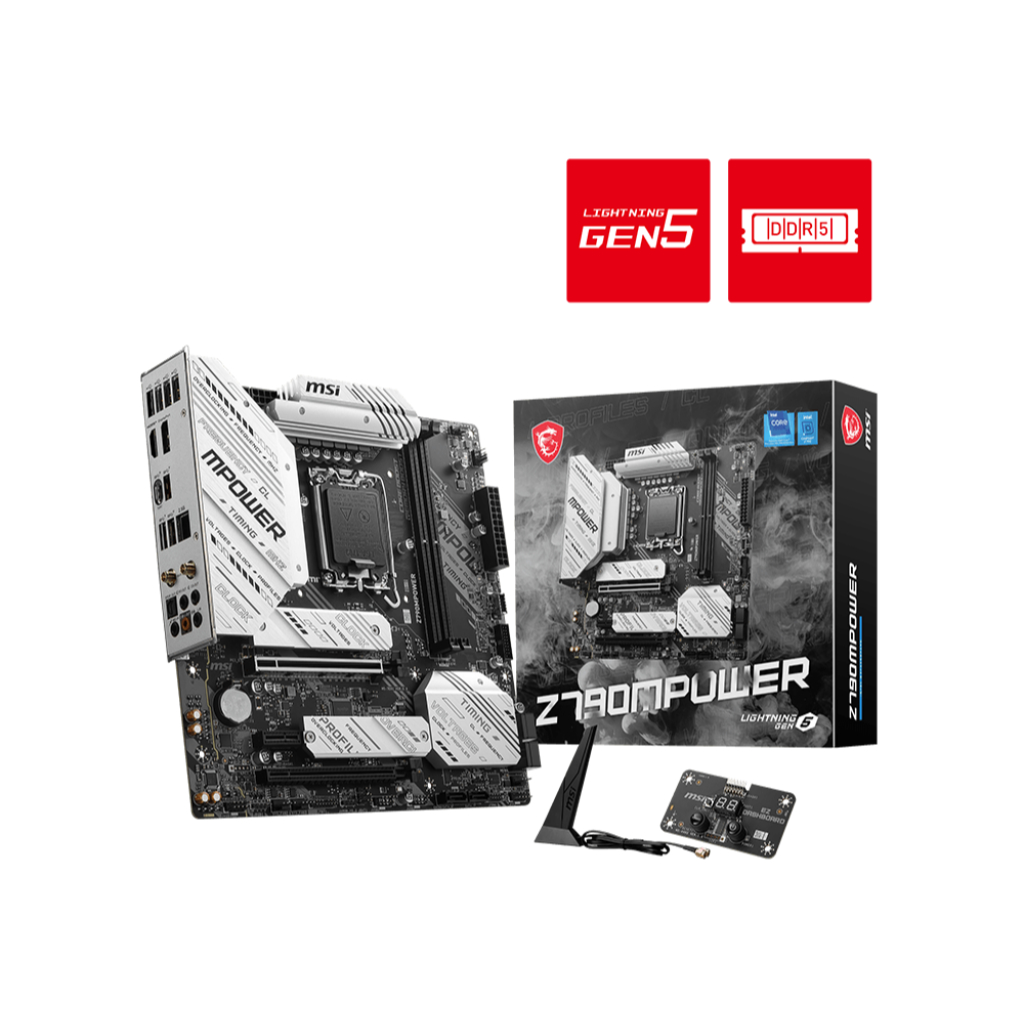 MSI Motherboard Z790M POWER DDR5 INTEL