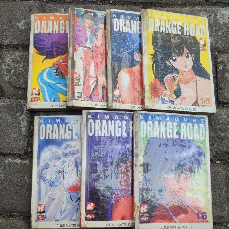 komik second KIMAGURE ORANGE ROAD 12-18. ks17