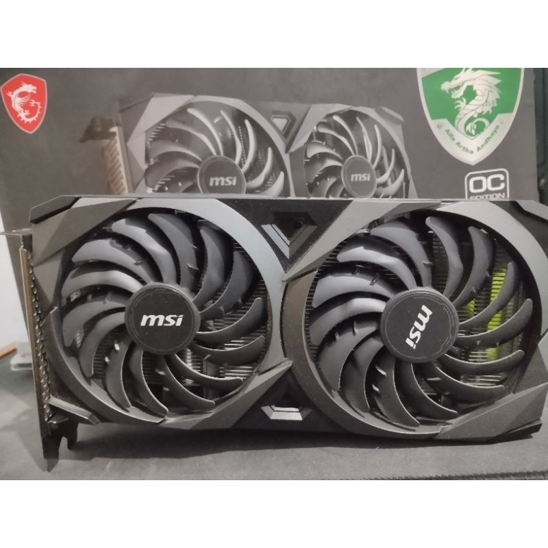 RTX 3060 Ti MSI Ventus 2x OC 8GB VRAM Bekas