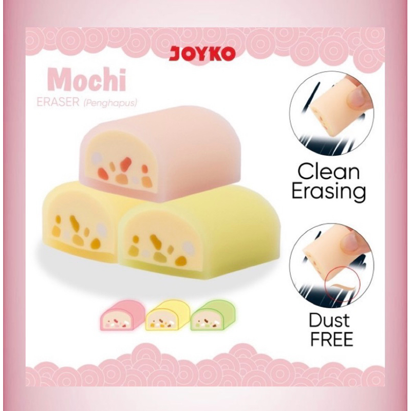 

N173 Penghapus Eraser Joyko ERT-140 Mochi Series