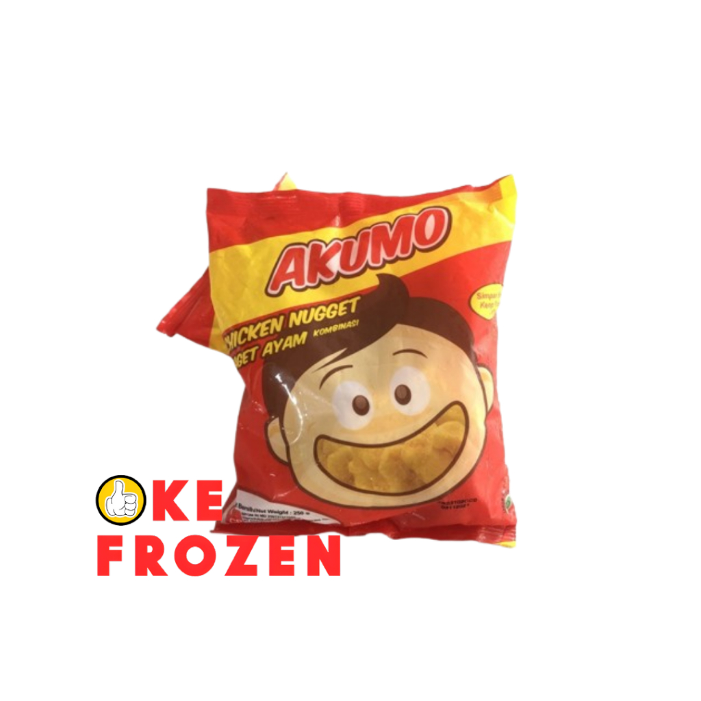 

AKUMO NAGET AYAM 250GR CHICKEN NUGGET