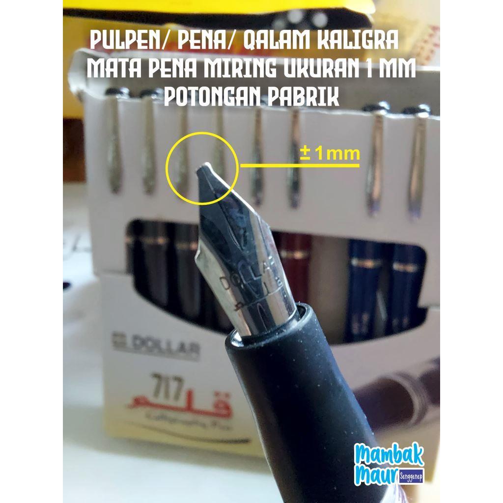 

PULPEN PENA QALAM KALIGRAFI DOLLAR MATA PENA 1 MM