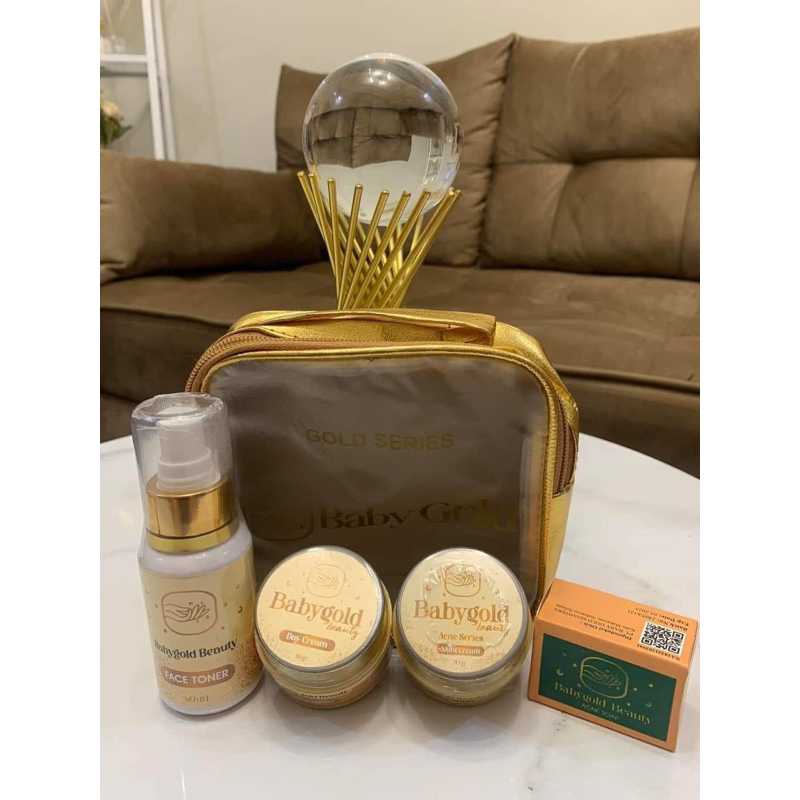 PAKET GOLD SERIES / ACNE - Cream Baby Gold