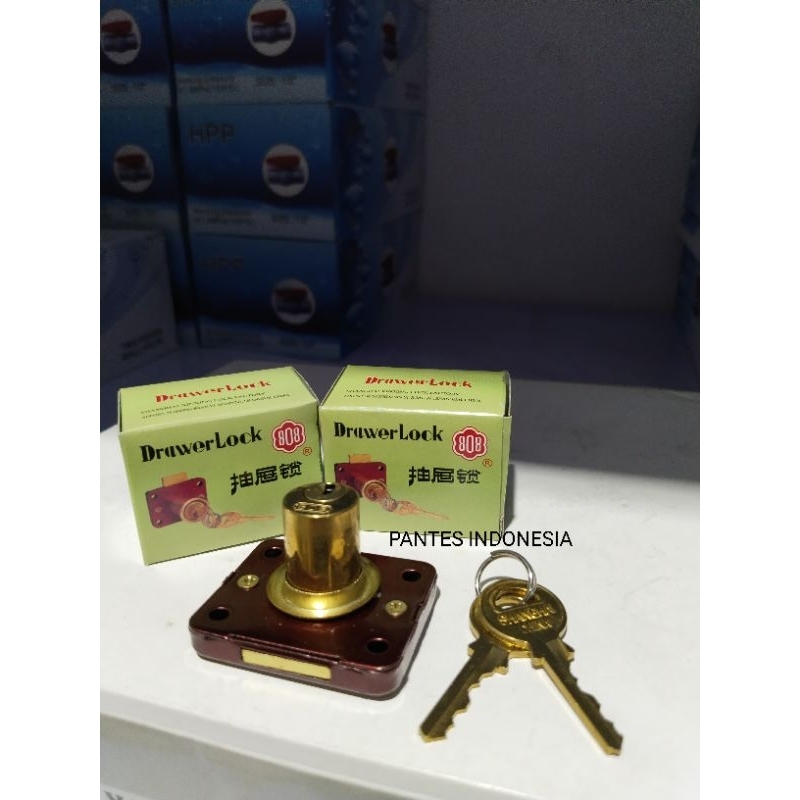 PANTES INDONESIA Kunci Lemari 808 KECIL / Kunci Lemari ASLI / Original