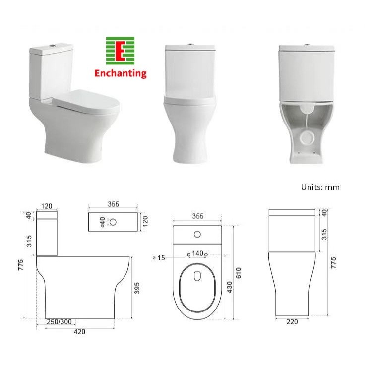 Toilet / Kloset Duduk Europe Enchanting E1297 E1297