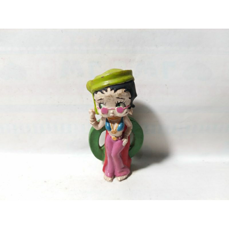 Betty Boop Hippie Hippies Style Hipster Gipsy Figure Figurine Rare Vintage Jadul Classic Retro Antik