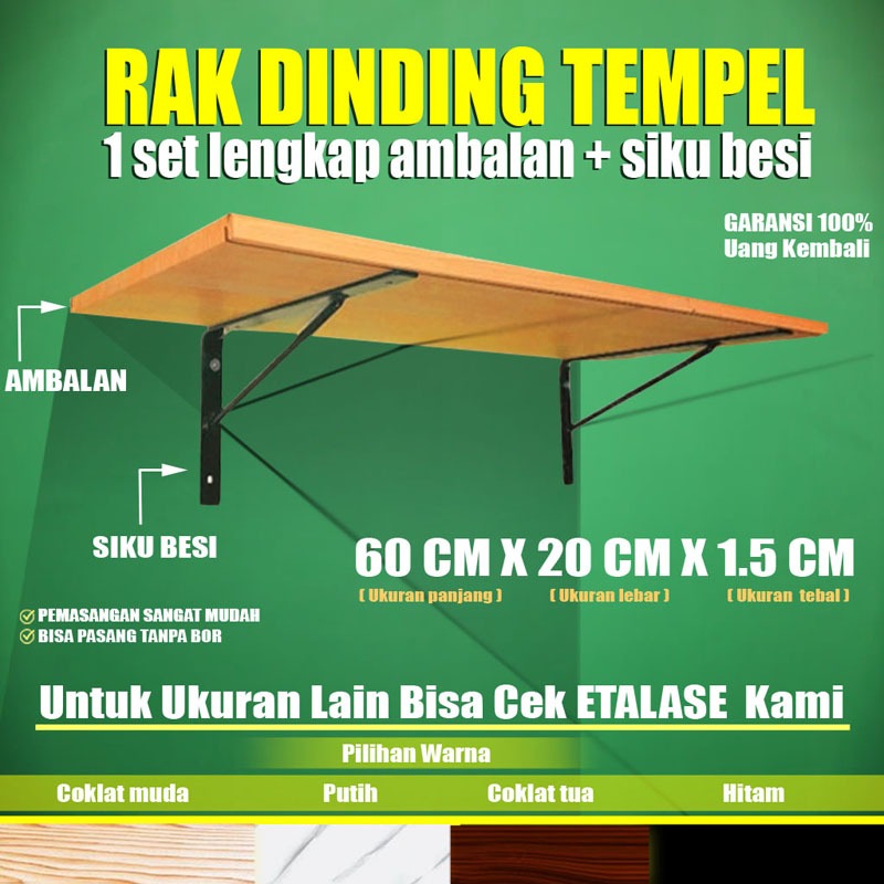 RAK DINDING / RAK DINDING TEMPEL / RAK BUKU DINDING TEMPEL AESTHETIC / RAK DINDING KAYU AESTHETIC