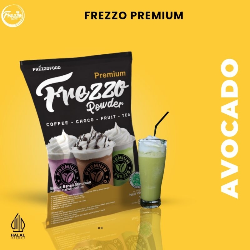 

Bubuk Minuman Rasa Avocado Premium Frezzo 1kg / Minuman Murah dan Enak Frezzo Premium