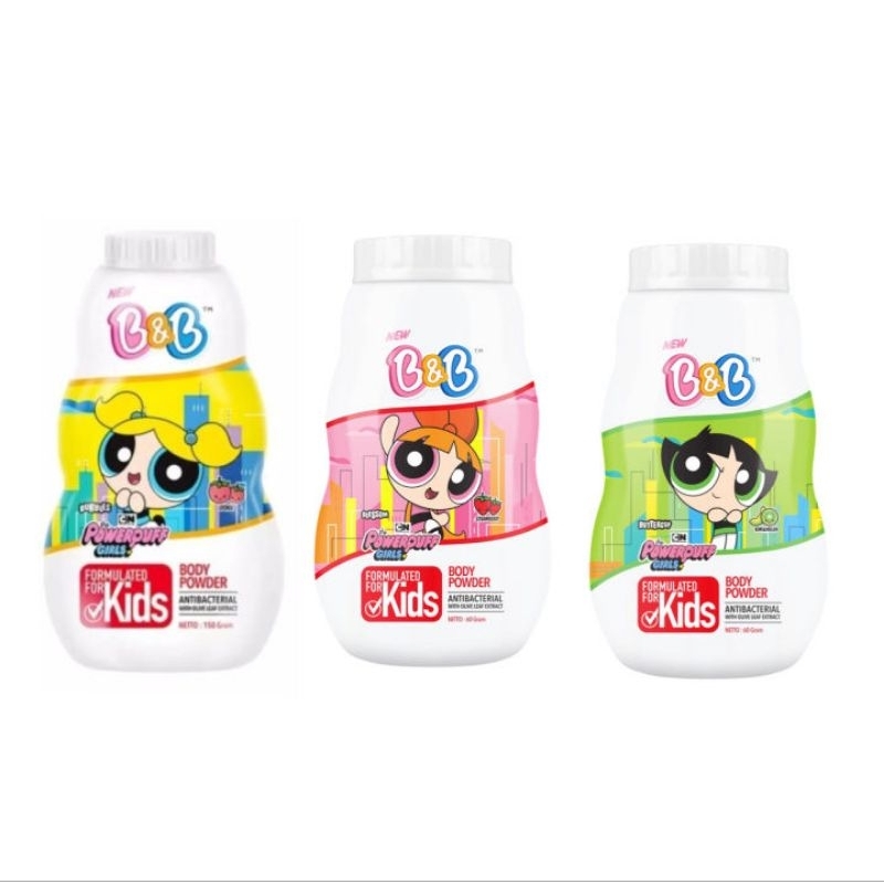 BnB KIDS POWDER ANTIBACTERIAL BEDAK BAYI (60 gr dan 150 gr)