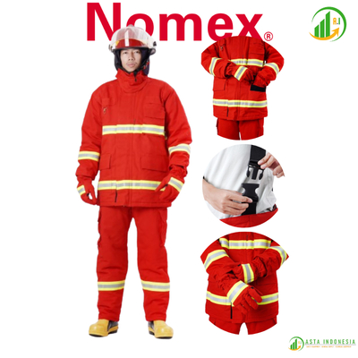 Fireman Suit Nomex IIIA - Baju Pemadam Kebakaran New Nomex IIIA Sertifikat