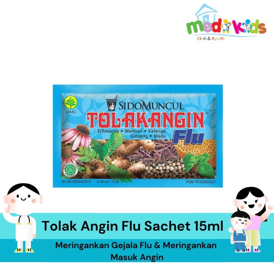 Tolak Angin Flu Cair Sachet Tolak Angin Cair Flu Sachet