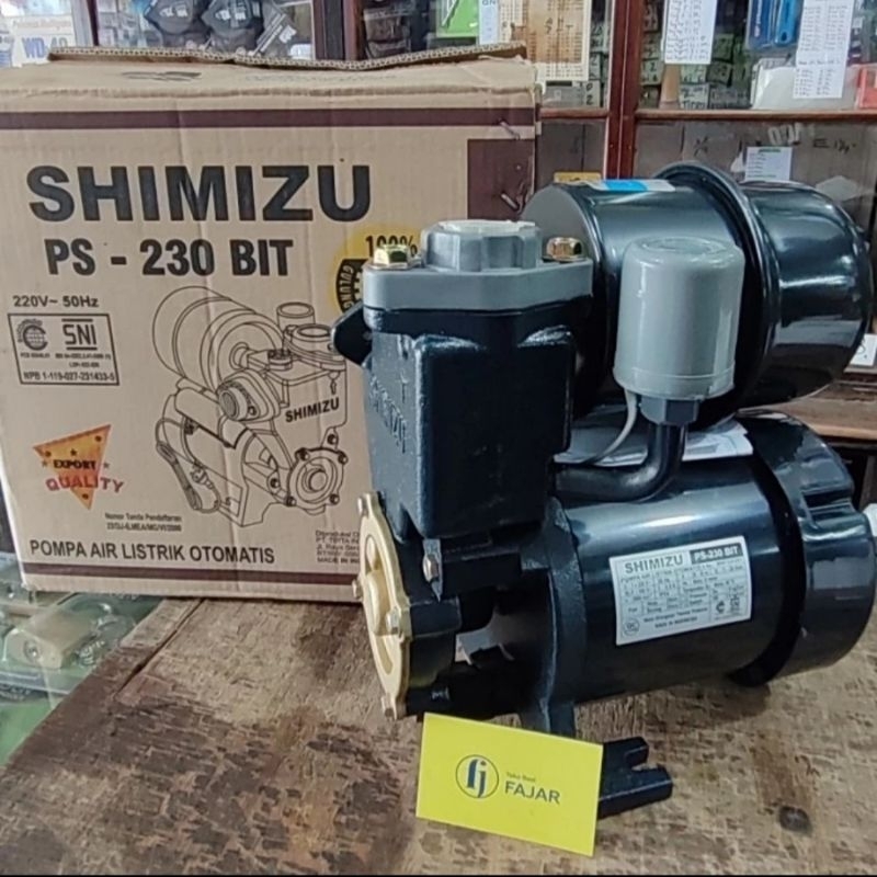 SHIMIZU PS 230 BIT mesin pompa air otomatis automatic besar