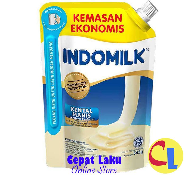 

susu kental manis indomilk pouch 545gr