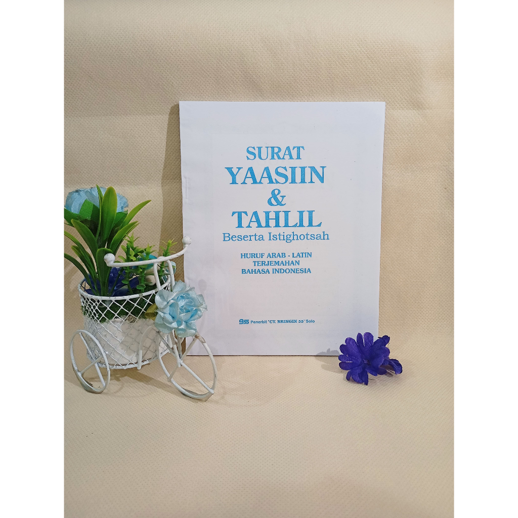 Isi Yasin Biru 128 Halaman Beringin'55 Murah