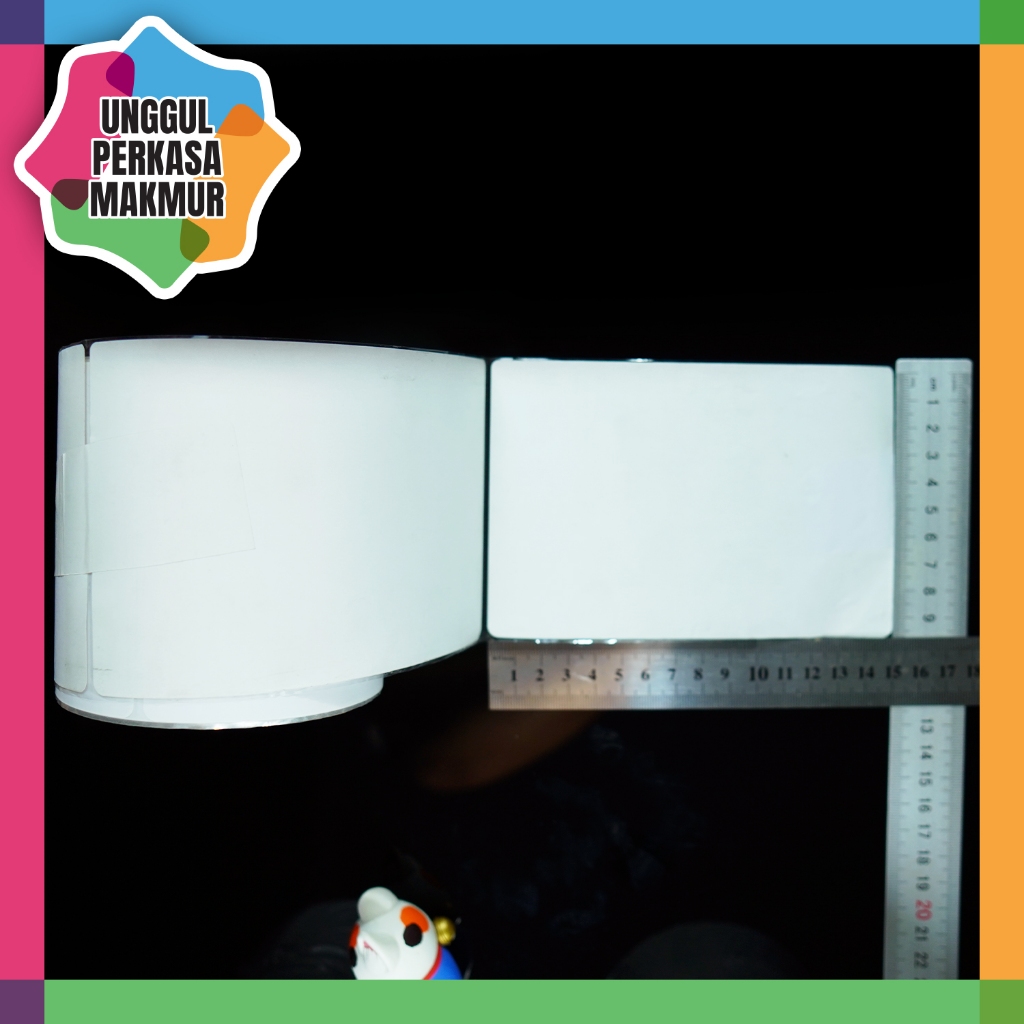 

Kertas label Stiker ISI 500 Sticker Thermal barcode 100 X 150 - Bulat