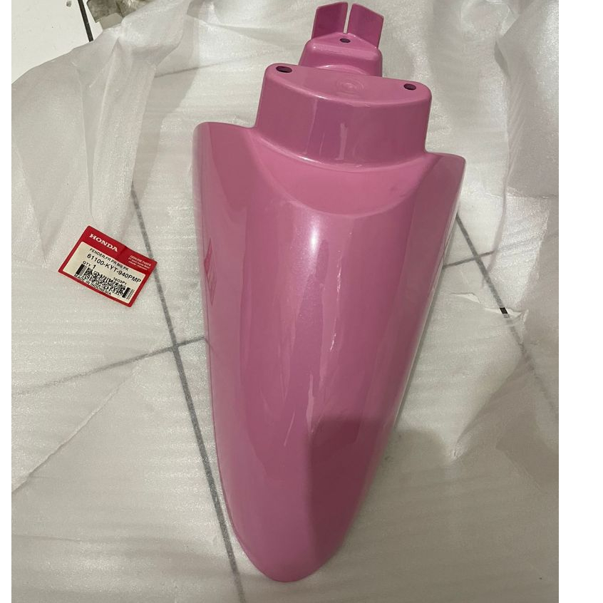 Slebor Spakbor Depan Scoopy Karbu Pink | 61100-KYT-940PMP 100% ORI AHM