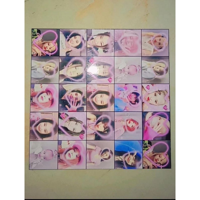

(100Pcs) Sticker Black Pink 3×3/Sticker Kpop Lucu Isi 100Pcs, 50Pcs, 25Pcs