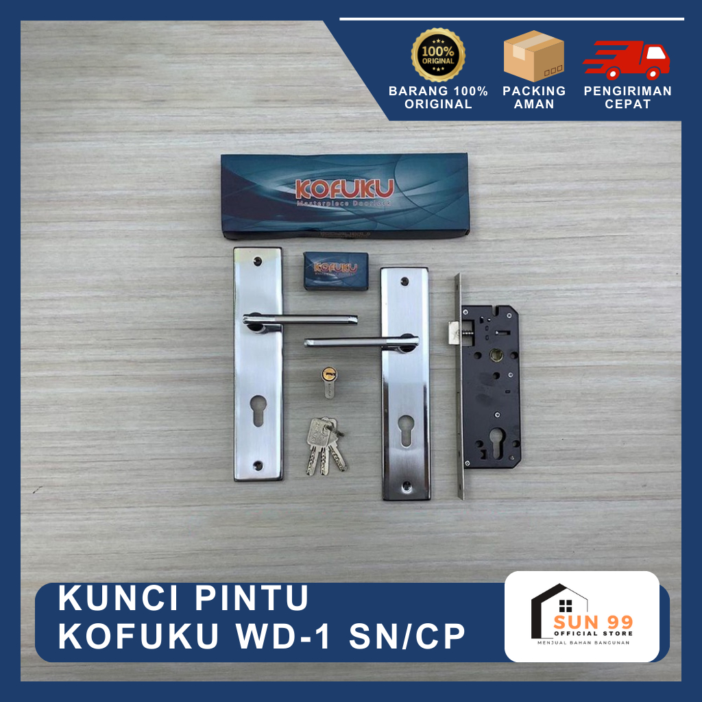 Kunci Pintu Kamar KOFUKU Handle Gagang Pintu