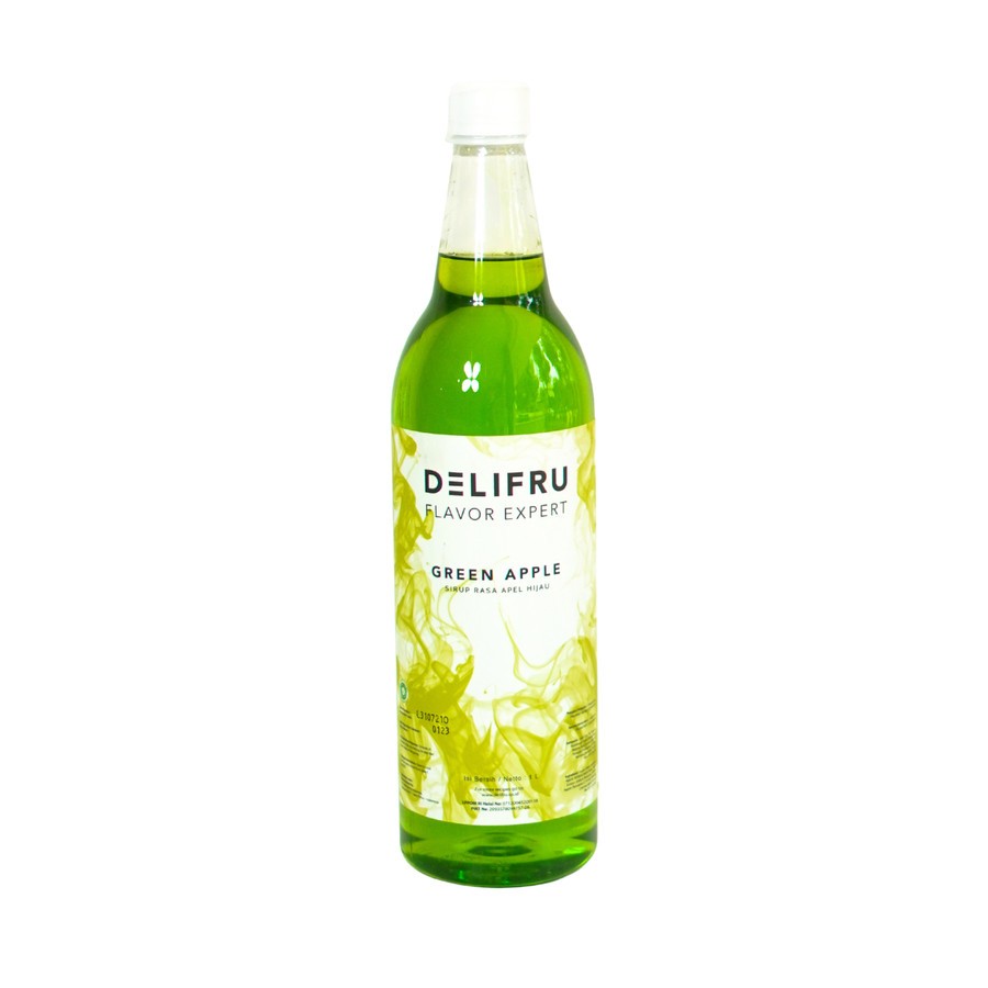 

Delifru Syrup Green Apple - Sirup Apel Hijau 1 Liter