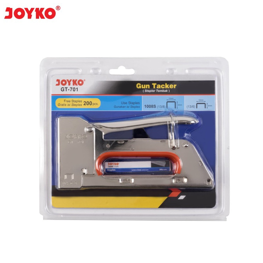 

Stapler Tembak Besi Gun Tacker Joyko GT71 KODE I5B8