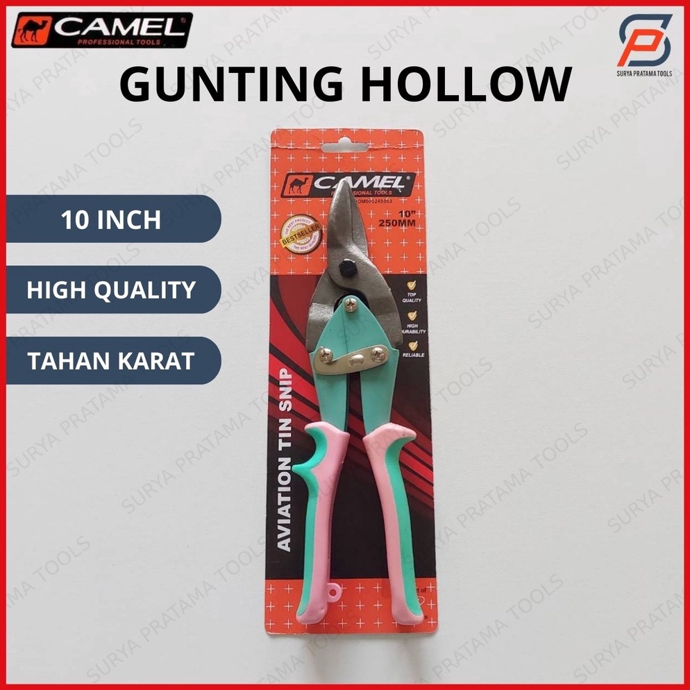 

Camel Gunting Hollow Holo 1 Inch Gunting Baja Ringan Seng Aviation KODE Y1P4